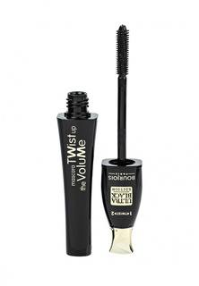 Тушь Bourjois Объемная Для Ресниц 2 В 1 Twist Up The Volume Тон 52 ultra black