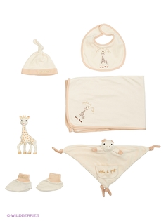 Комплекты нательные для малышей Sophie la girafe