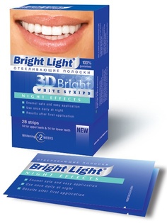 Отбеливающие полоски для зубов Bright Light