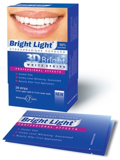 Отбеливающие полоски для зубов Bright Light