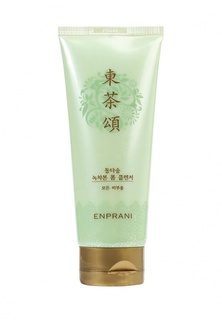 Пенка для умывания Enprani Очищающая на основе зеленого чая "Dongdasong Green Team Foam Cleanser", 150 мл