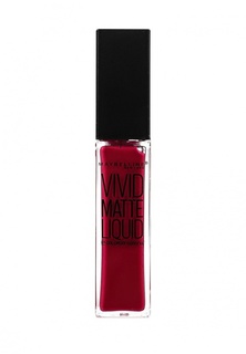 Помада Maybelline New York жидкая матовая Vivid Matte, оттенок 40, Ягодная вспышка, 7,7 мл