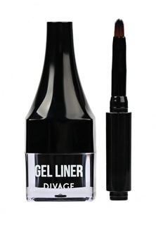 Подводка Divage Гелевая Для Глаз Gel Eyeliner № 01