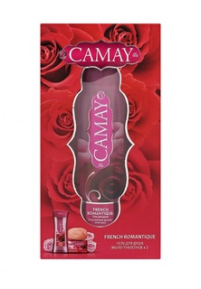 Набор Camay French Romantique гель для душа 250 мл, мыло туалетное 2 по 85 гр