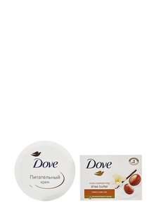 Набор Dove с любовью для Вас крем-мыло 100 гр, крем питательный 75 мл
