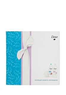 Набор Dove Моменты наслаждения крем-гель для душа Сливочная ваниль и пион 250 мл, крем-гель для душа Инжир и лепестки апельсина 250 мл