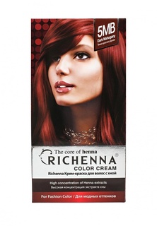 Крем-краска Richenna для волос с хной № 5MB Dark Mahogany