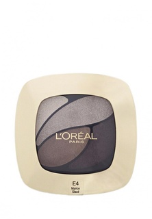 Тени LOreal Paris для век "Color Riche Квадро" оттенок E4 Кожаный клатч 4,5 г