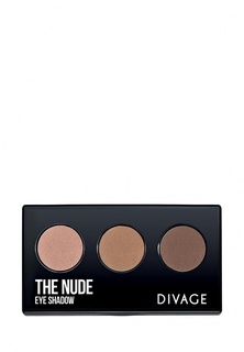 Тени Divage Для Век Трехцветные Eye Shadow The Nude № 02