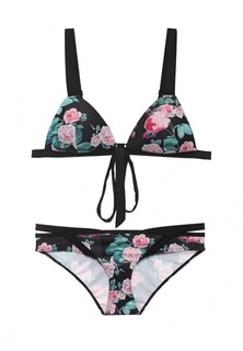 Купальник Lost Ink FLORAL PRINT BLOCKED BIKINI