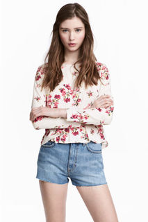 Блузка с оборками H&M
