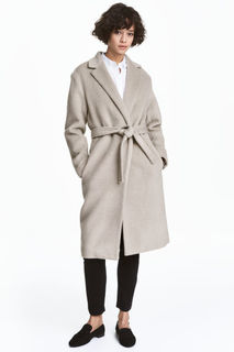 Пальто из валяной шерсти H&M