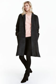 Фетровое пальто H&M