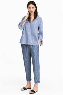 Хлопковые джоггеры H&M