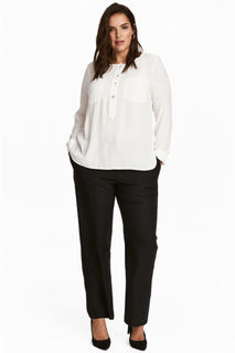 H&M+ Брюки из смесового льна H&M