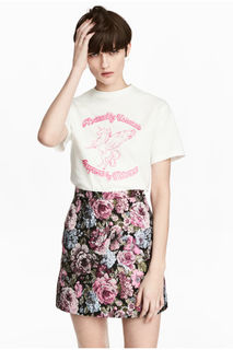 Жаккардовая юбка H&M