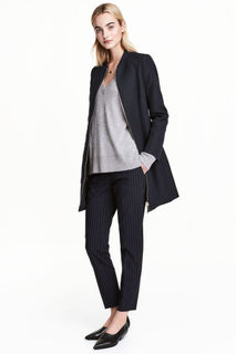 Пальто из текстурной ткани H&M