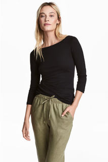 Трикотажный топ H&M