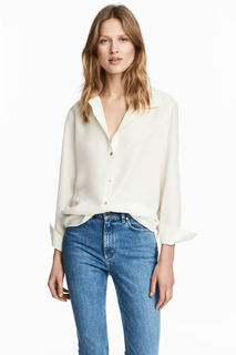 Свободная блузка из хлопка H&M