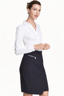 Эластичная рубашка H&M