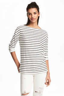 Футболка с длинным рукавом H&M