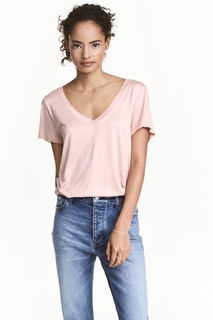 Топ с треугольным вырезом H&M