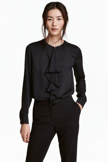 Блузка с оборками H&M