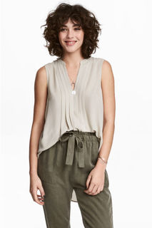 Блузка без рукавов H&M