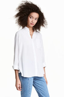 Рубашка из вискозы H&M