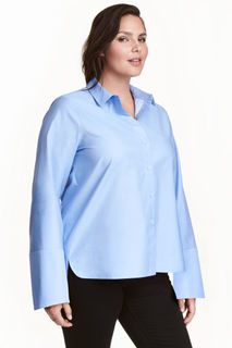 H&M+ Хлопковая рубашка H&M