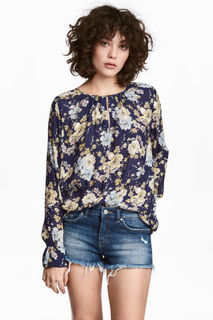 Блузка с длинным рукавом H&M