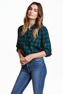 Фланелевая рубашка H&M