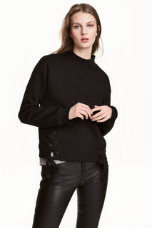 Свитшот со шнуровкой H&M