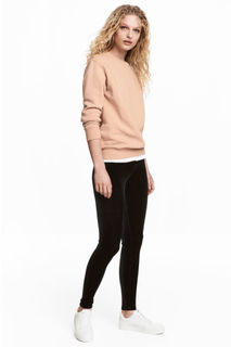 Велюровые легинсы H&M
