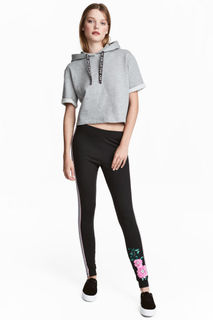 Легинсы с лампасами H&M