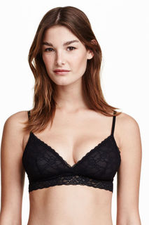 2 кружевных бюстгальтера H&M