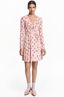 Платье с запахом H&M