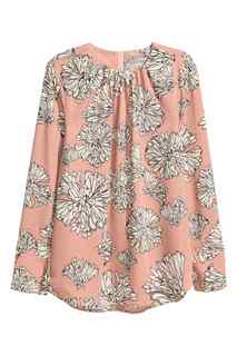 Блузка с длинным рукавом H&M