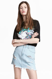 Джинсовая юбка H&M