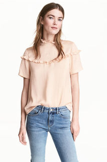 Блузка с оборками H&M