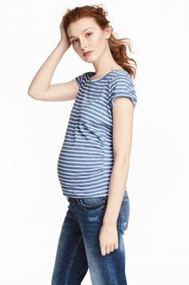 MAMA Трикотажный топ H&M