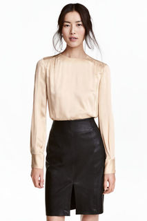 Блузка с длинным рукавом H&M