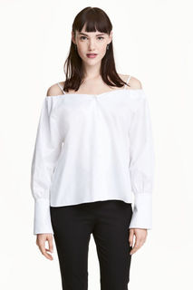 Блузка с открытыми плечами H&M