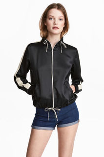 Атласная куртка H&M