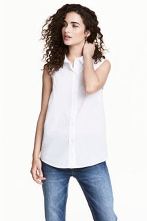 Блузка без рукавов H&M