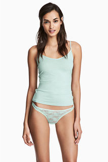 3 пары кружевных стрингов H&M