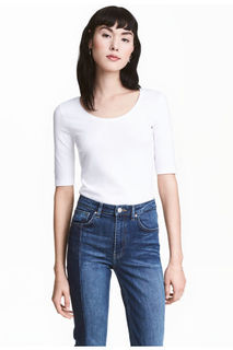 Трикотажный топ H&M
