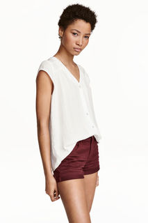 Блузка с треугольным вырезом H&M
