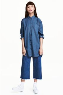 Рубашка оверсайз H&M