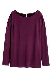 Футболка с длинным рукавом H&M